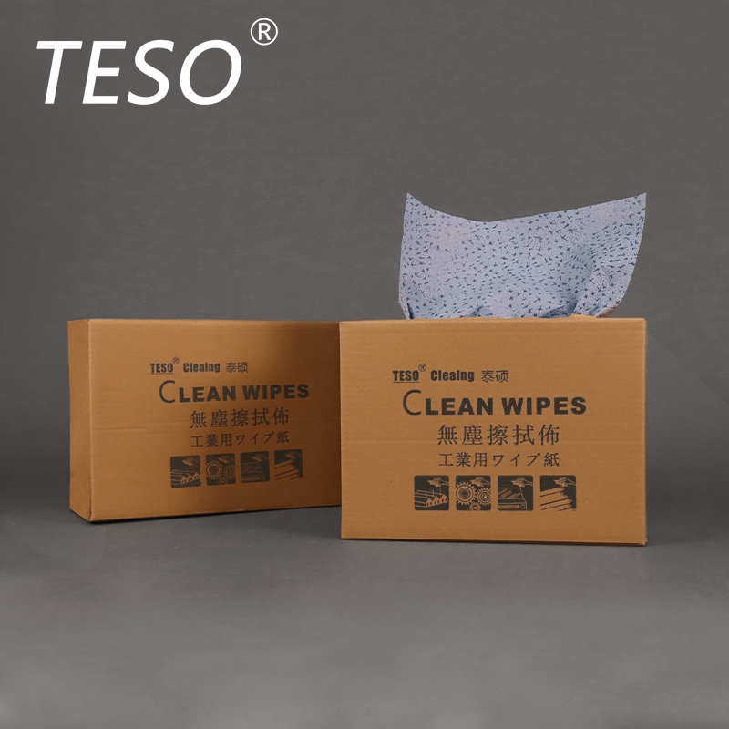 Extract wipe paper (blue phoenix pattern)