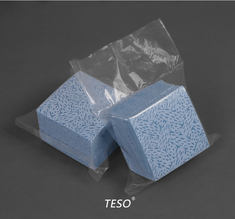 Industrial oil absorbing cloth
