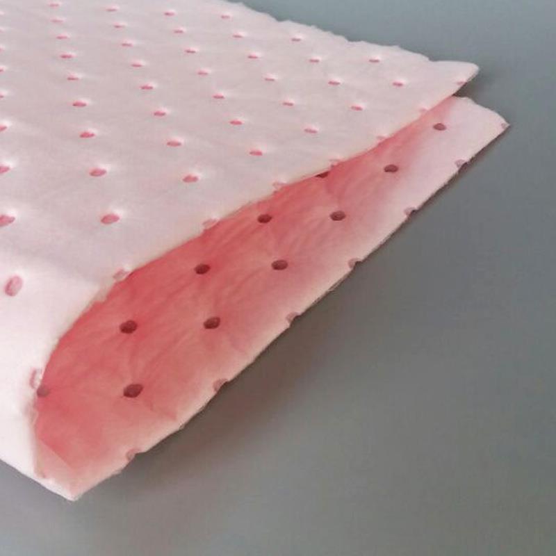 Absorbent cotton pads (pink)
