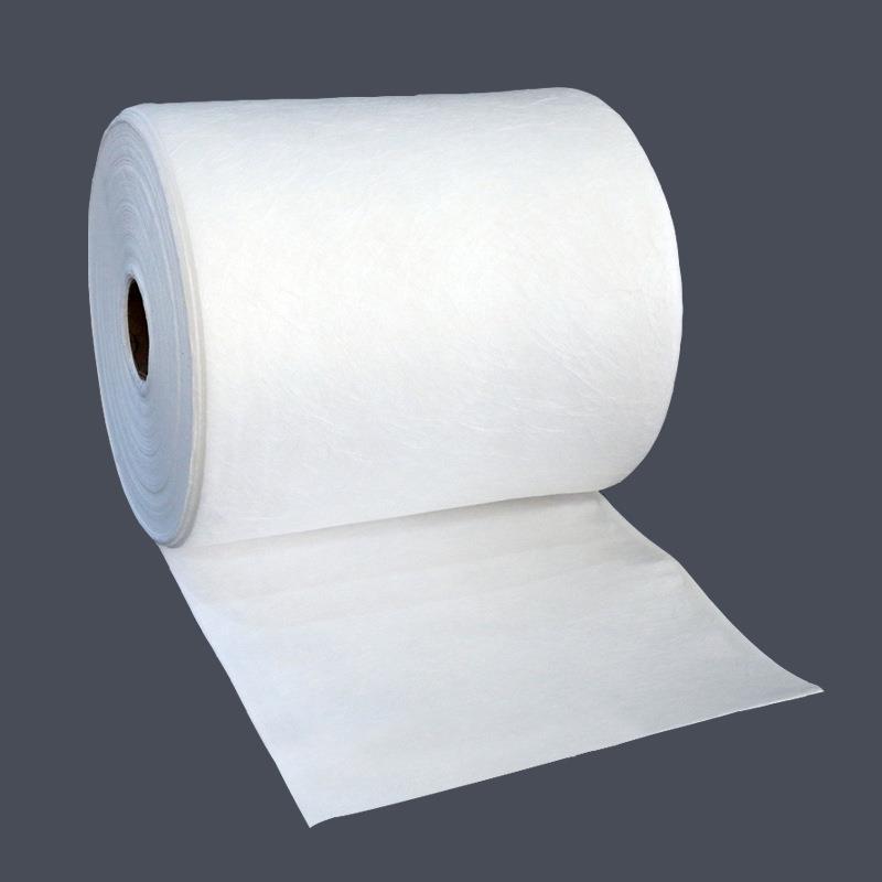 Industrial oil absorbing roll