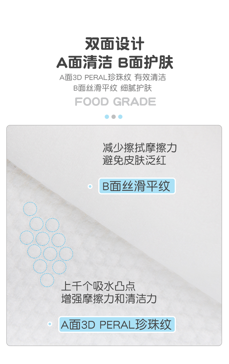 Removable face towel