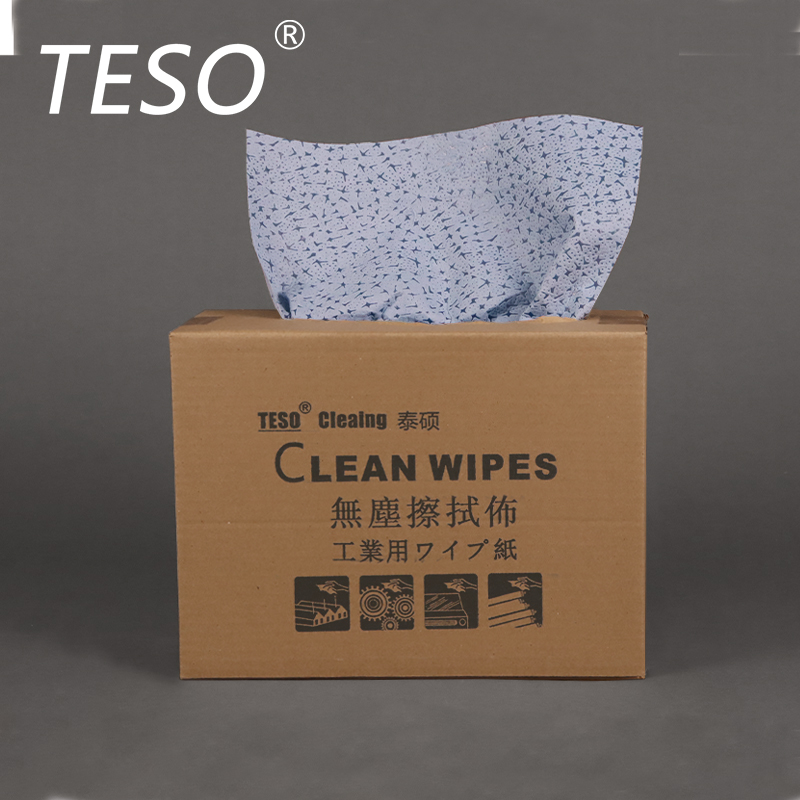 Industrial wiping paper