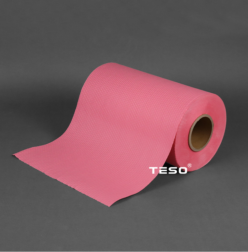 Hexagonal wiping paper