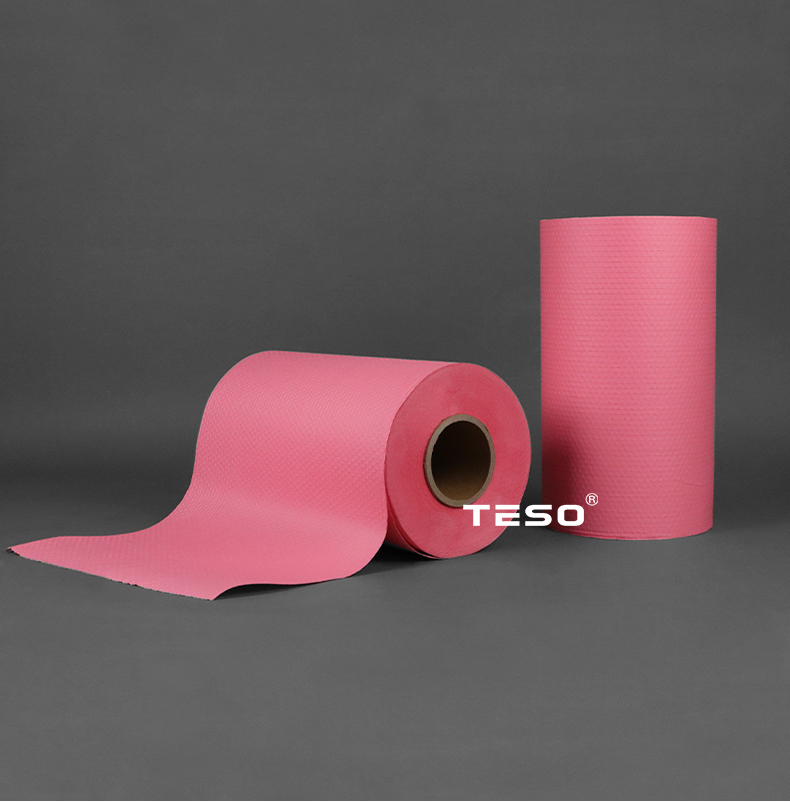 Hexagonal wiping paper