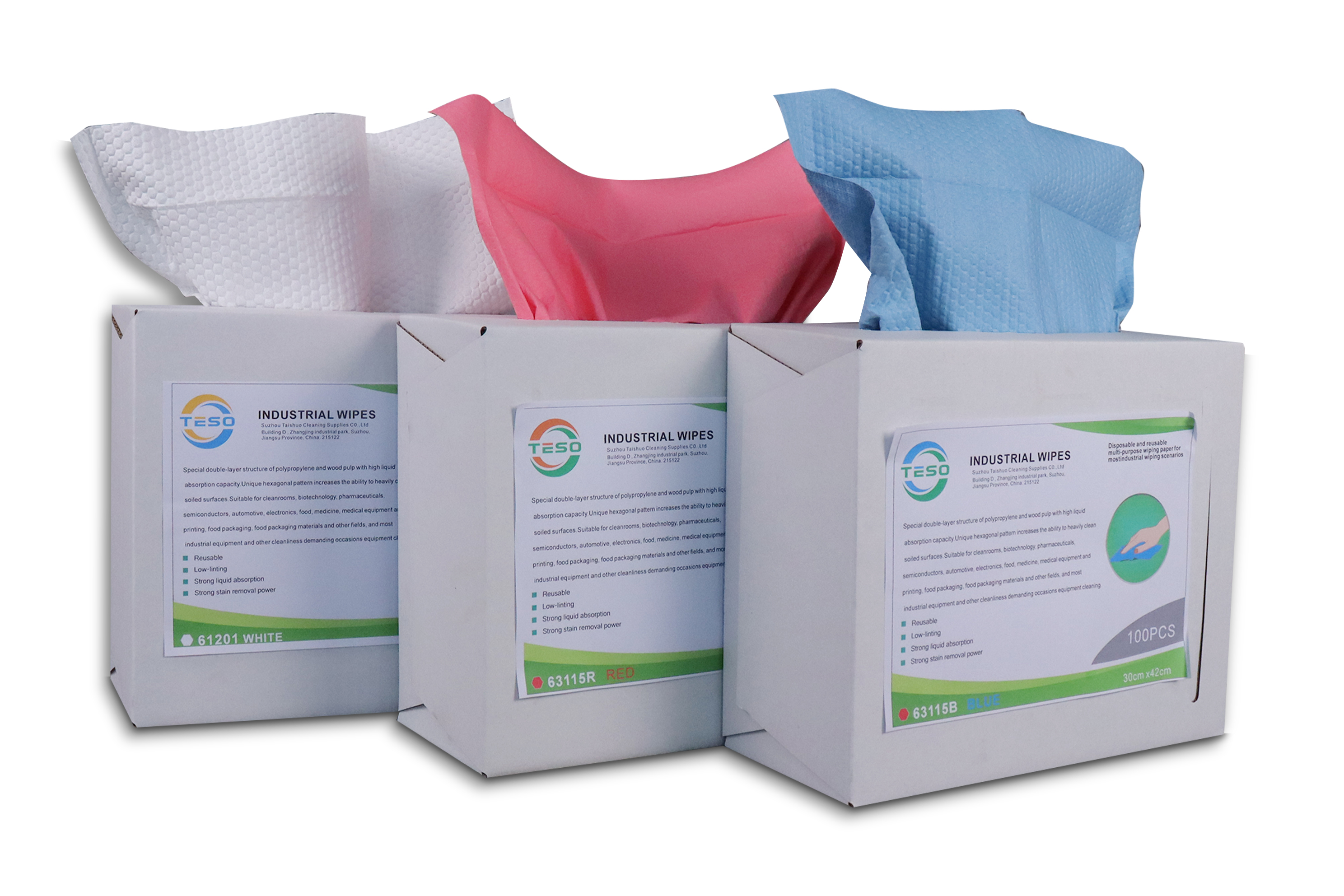 Produces Industrial Wipes