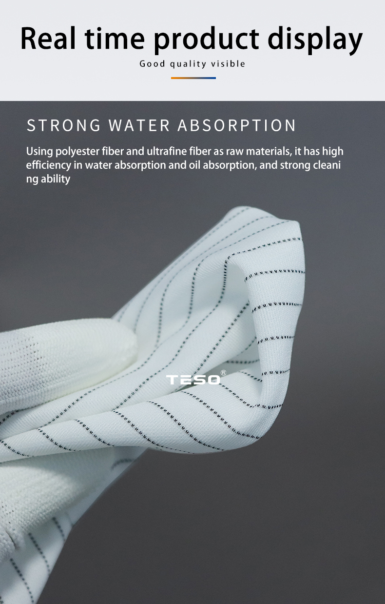 Anti static dust-free cloth